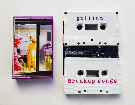 [ZB-369] GXLLIUM! - Breakup songs (Cassette)