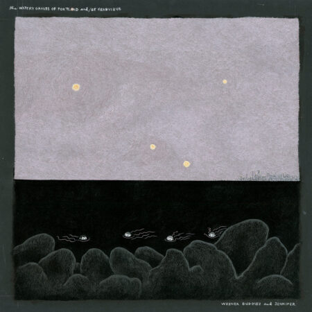 [MAR-047] The Watery Graves & Geneviève Castrée - The Watery Graves Et Geneviève (CD)